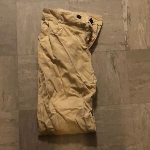 Khaki jogger pants